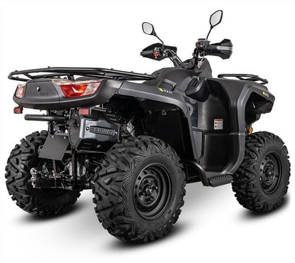 Cuatrimoto utilitaria Segway Snarler ATV6 B de 570 cc, 4x4, apta para circular en carretera, con diseño de pradera y camuflaje