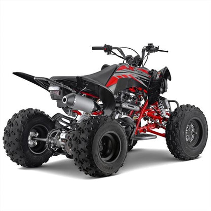 FunBikes Xtrax Sport 250cc Black/Red Young Adult Petrol Quad Bike