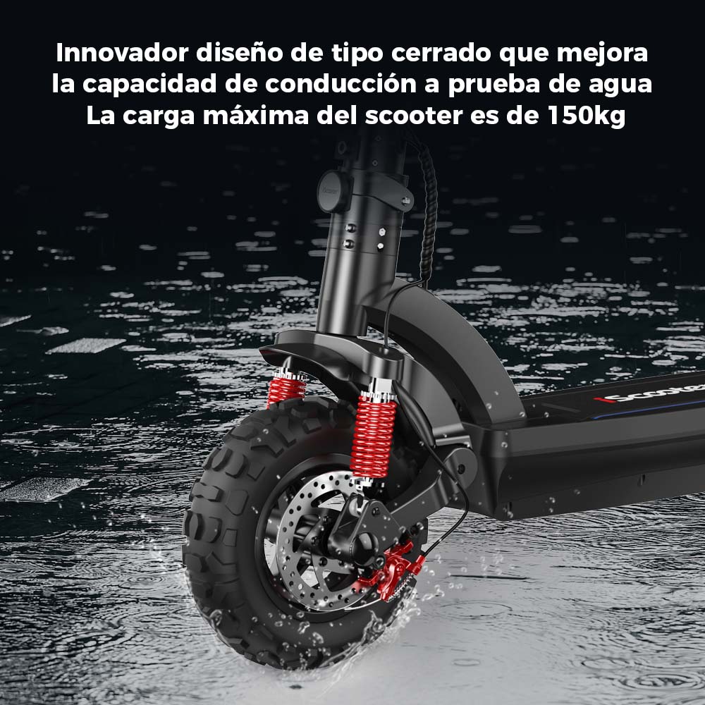 iScooter iX6 Patinete Eléctrico Todoterreno 1000W